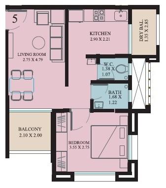SS Trinity Towers - Floor Plan