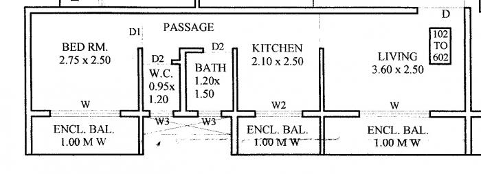 Sairaj Emerald - Floor Plan