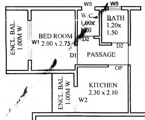 Sairaj Emerald - Floor plan