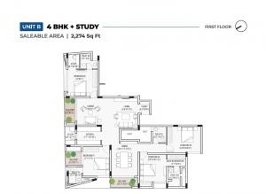 EK Aster - Floor plan