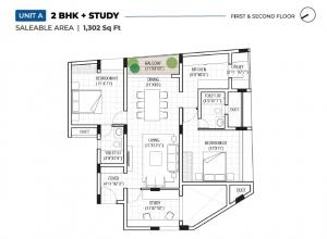 EK Aster - Floor plan