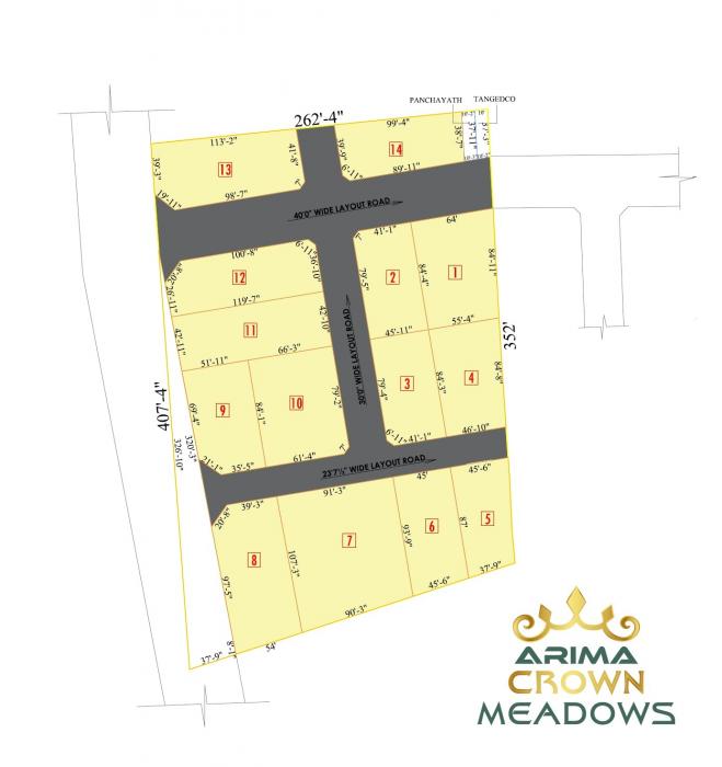 Arima Crown Meadows - Master Plan