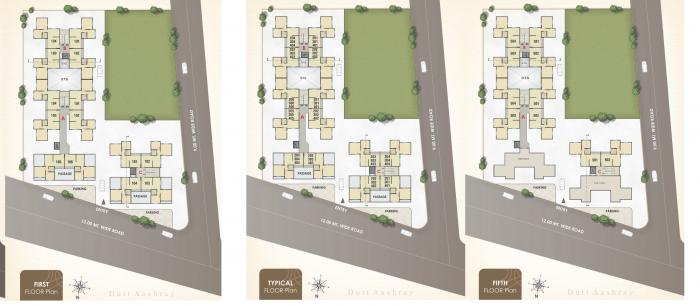 Shree Gajanan Dutt Aashray - Site Plan