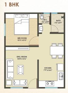 Shree Gajanan Dutt Aashray - Floor plan