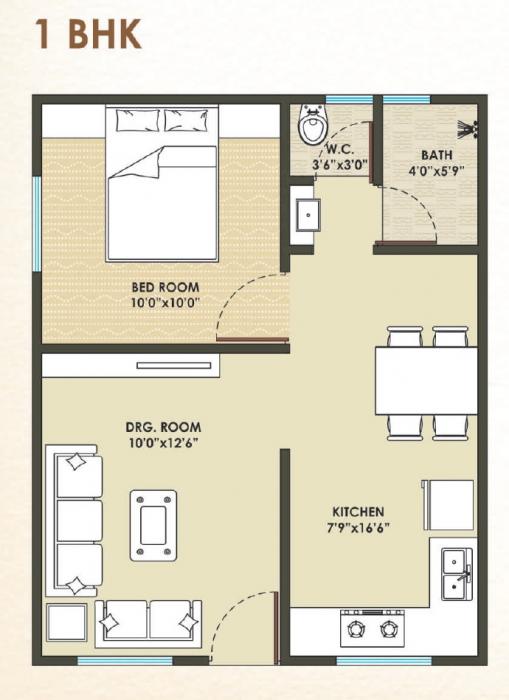 Shree Gajanan Dutt Aashray - Floor Plan