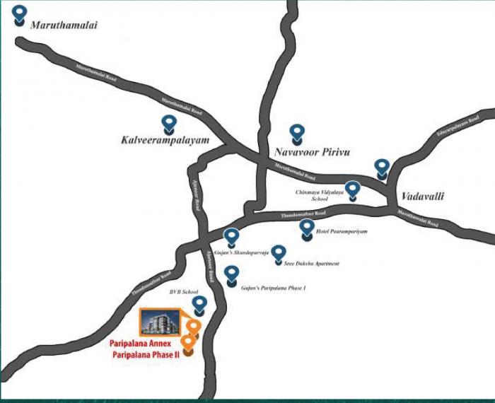 Gujans Paripalana Phase 2 - Locality