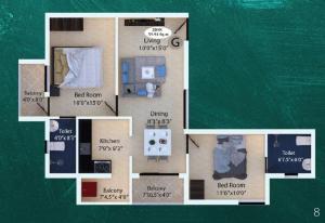 Gujans Paripalana Phase 2 - Floor plan
