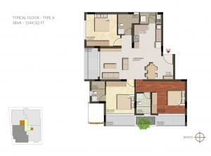 Oxygen Hasiru - Floor plan