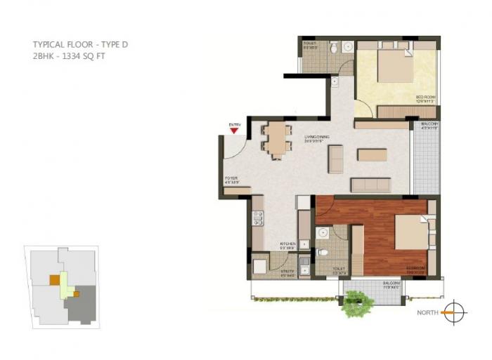Oxygen Hasiru - Floor Plan