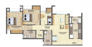 Lodha Splendora - Floor plan