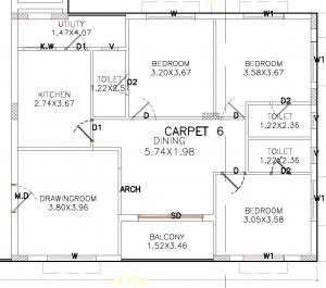 Ananda Eucalyptus - Floor plan
