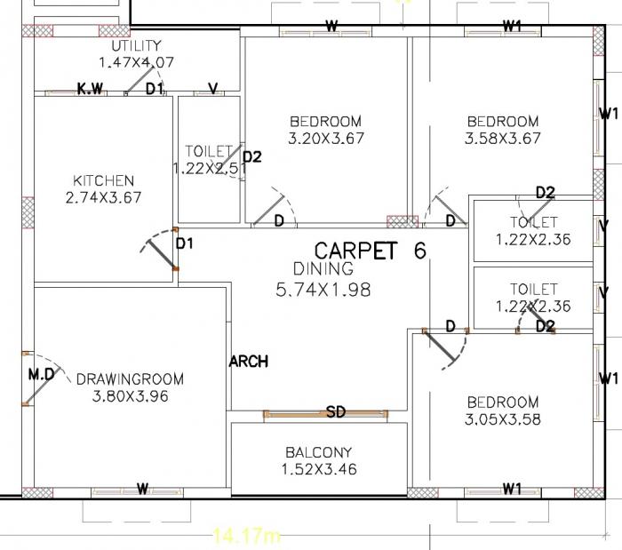 Ananda Eucalyptus - Floor Plan