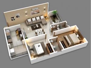 Akshay Samruddhi - Floor plan