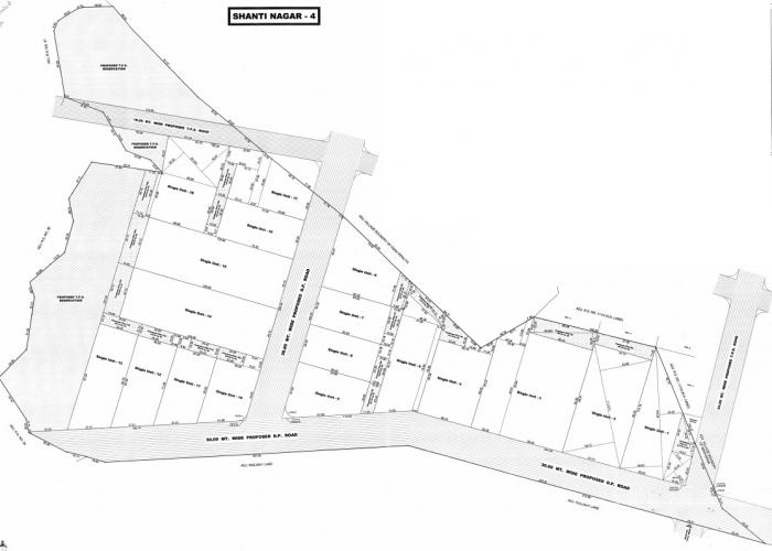 Shantinagar Layout - Master Plan