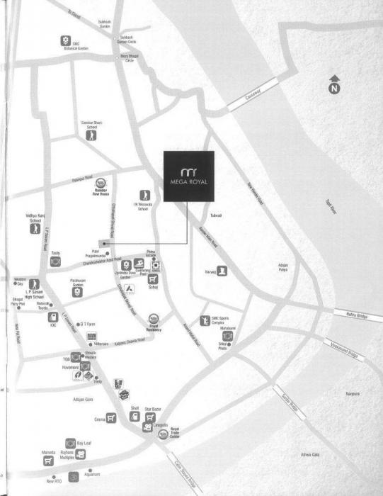 Shree Mega Royal - Locality