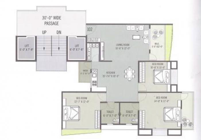 Ocean Drive - Floor Plan