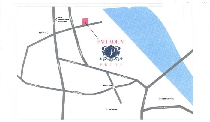 Shreenathji Palladium Pride - Locality