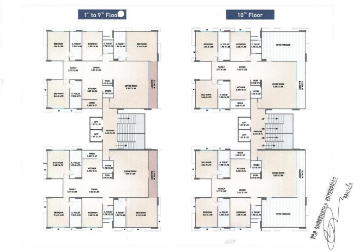 Shreenathji Palladium Pride - Site Plan