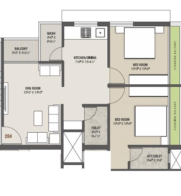 Dev Enclave II - Floor Plan