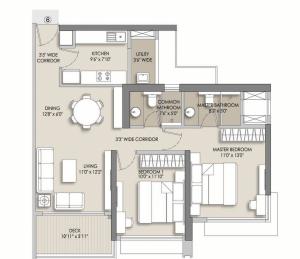 Courtyard Asteria B - Floor plan