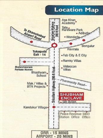 TSR Shubham Enclave - Locality