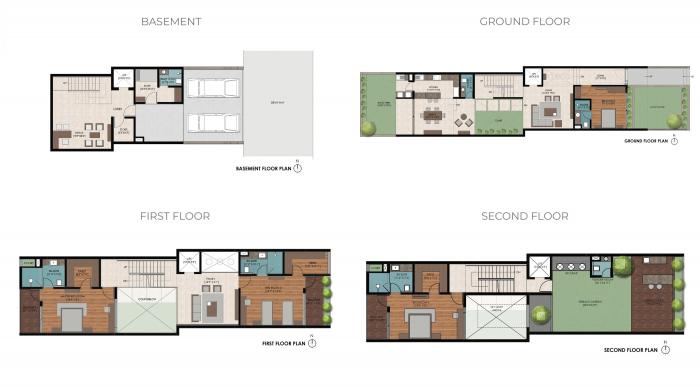 Cedar String - Floor Plan