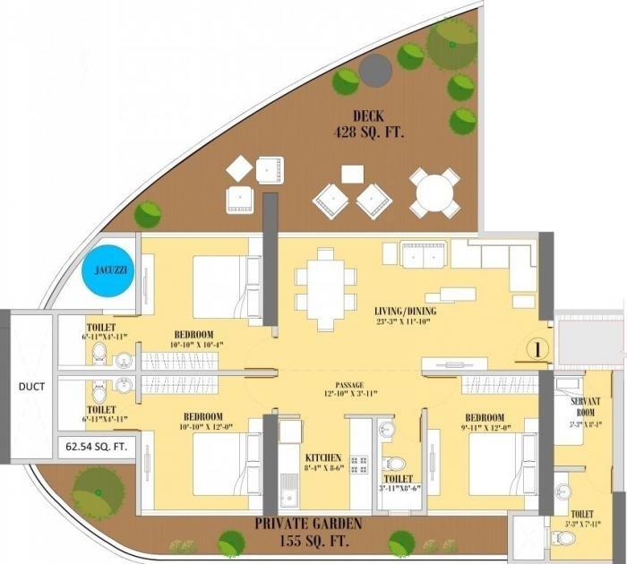 Ruparel Jewel in Mumbai Amenities, Layout, Price list, Floor