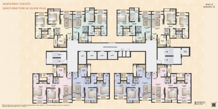 Dosti Pine - Site Plan
