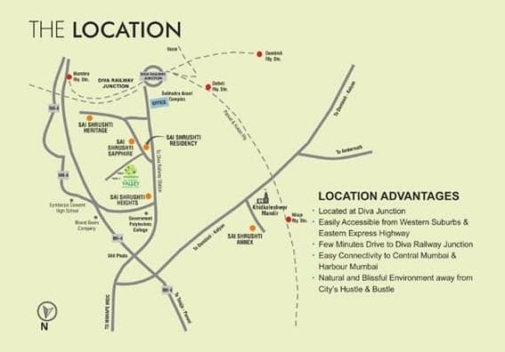 Sai Shrushti Valley - Locality