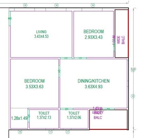 DS Pride - Floor Plan