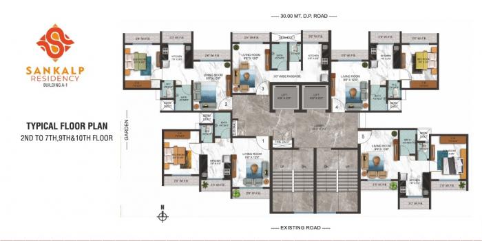 Vighanhartha Sankalp Residency - Site Plan