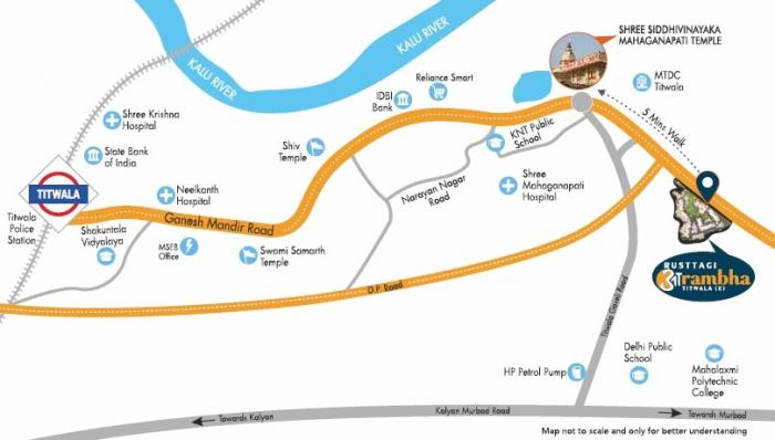 Rustagi Aarambha - Locality