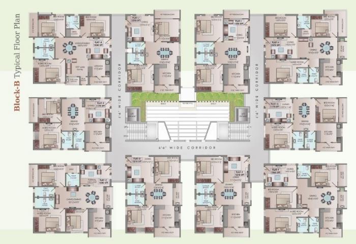 Riddhi Grandeur - Site Plan