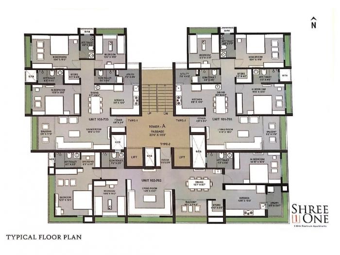 Shree One - Site Plan