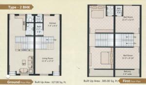 Kalp Dev Residency - Floor plan