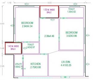 Rain Forest Block A - Floor plan
