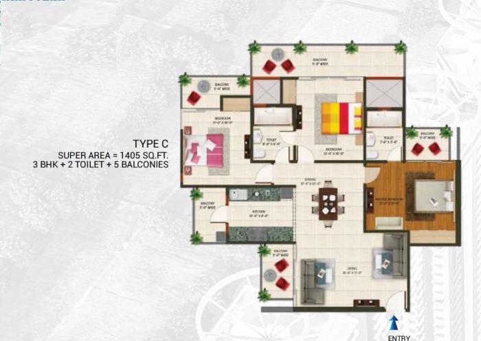 Amaatra Homes - Floor Plan