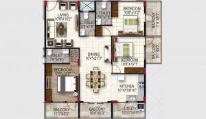 JCSV Pride - Floor plan