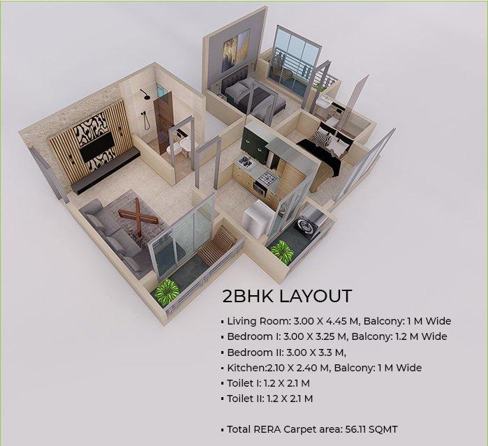 Vision Srushti - Floor Plan