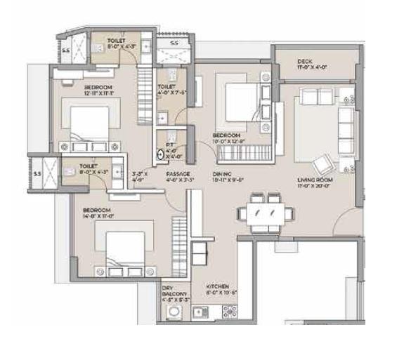 Arkade Crown - Floor Plan