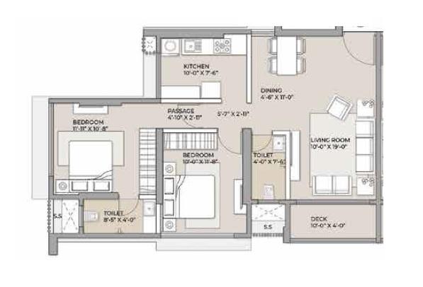 Arkade Crown - Floor Plan