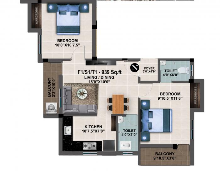MP Tango - Floor Plan