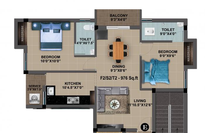MP Tango - Floor Plan
