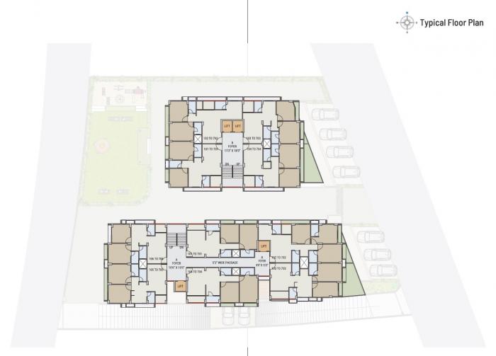Sahajanand Exotica - Site Plan