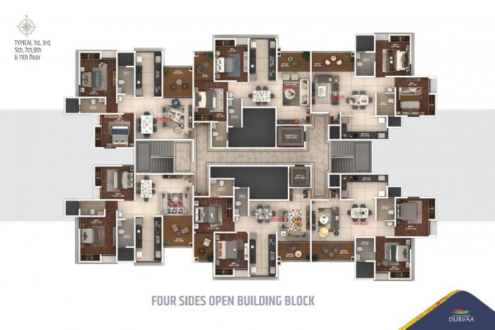 Shubhankar Durvaa Phase 2 A - Site Plan
