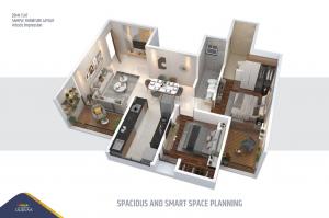 Shubhankar Durvaa Phase 2 A - Floor plan