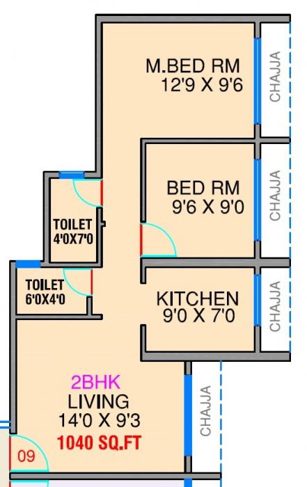 Delta Greens - Floor Plan