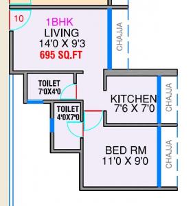 Delta Greens - Floor plan