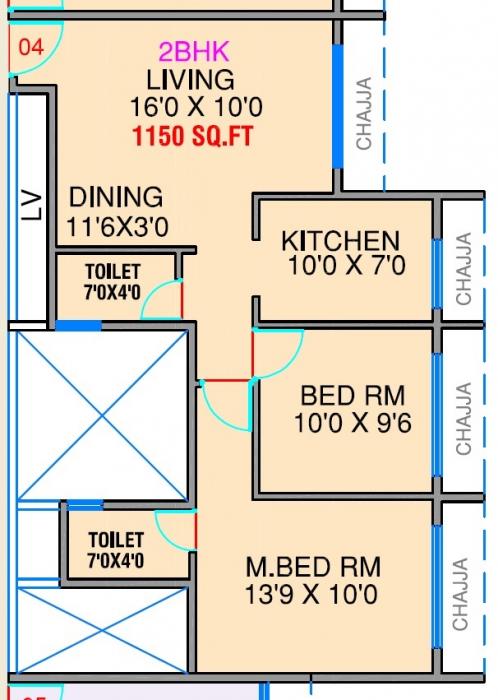 Delta Greens - Floor Plan