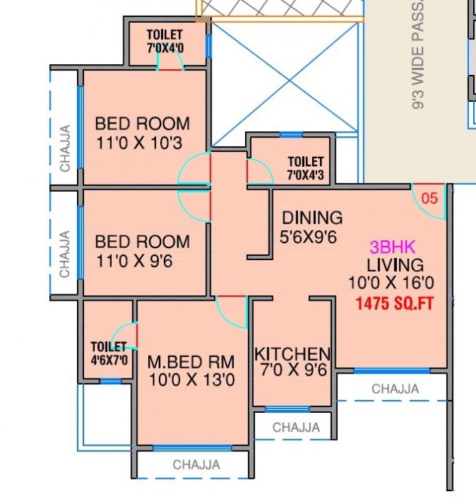 Delta Greens - Floor Plan
